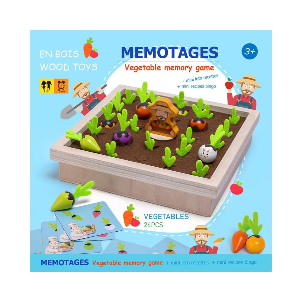 Carrot Harvest Toy
