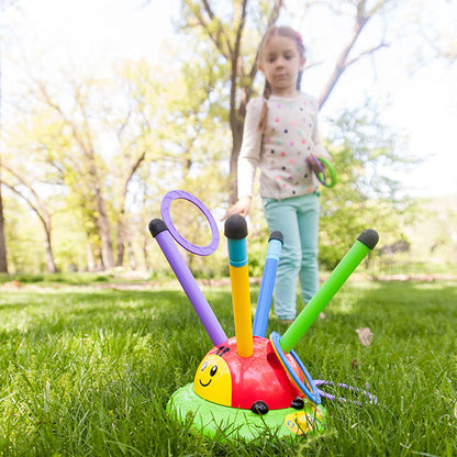 Dynamic 2-in-1 Musical Jump & Ring Toss Game for Active Kids